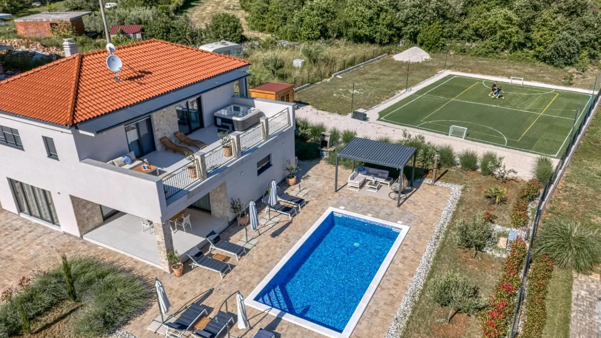 Villa Klementina With Pool And Whirlpool Krnica
